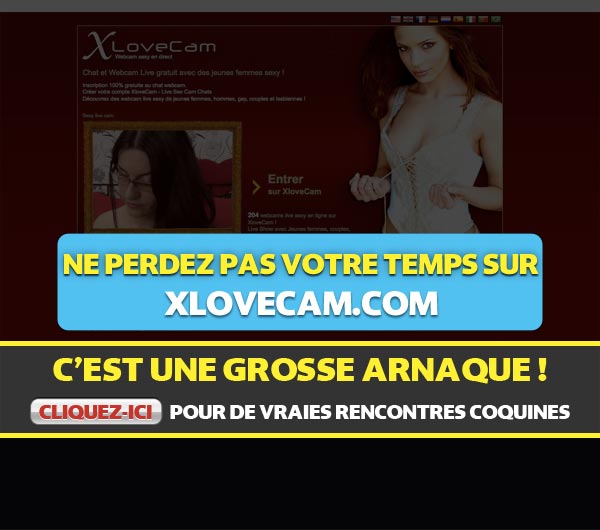 Capture d'écran du site xLoveCam